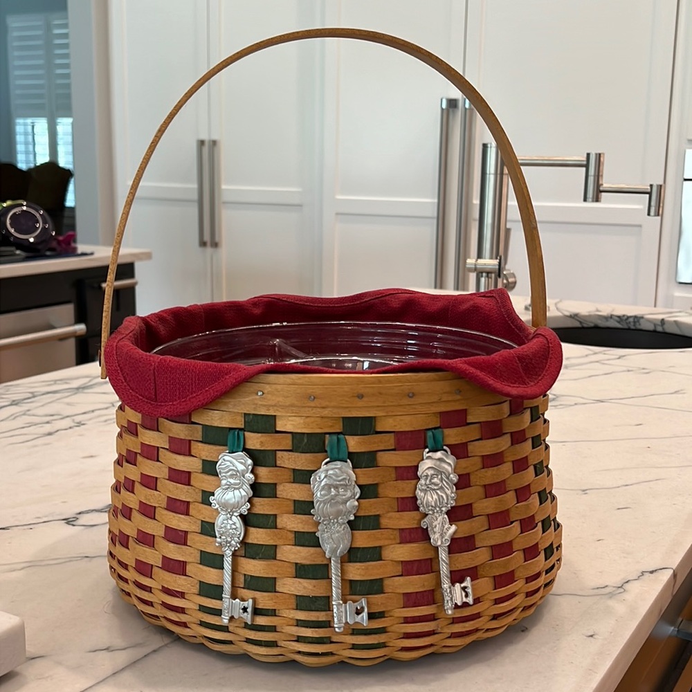 Longaberger 2003 Joyful Chorus Basket Combo Round